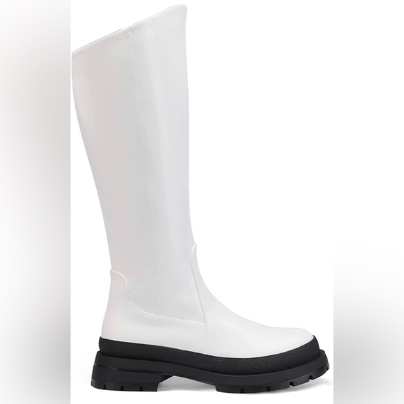 Dream Pairs Shoes - Women's White Knee-High Boots